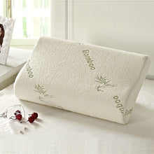 Load image into Gallery viewer, Bamboo Fiber Contoured Memory Foam Pillow