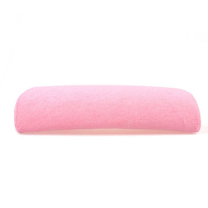 Soft Zebra Stripe/Pink Hand Rest Cushion Pillow Nail Art Design Equipment Manicure Half Column Sponge Tools