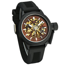 Load image into Gallery viewer, Mens Watches Top Brand Luxury Hollow Skeleton Automatic Watch Men Watch Clock