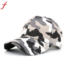 Load image into Gallery viewer, Outdoor Sporting snapback Women Men Casual Tactical Camouflage Cap Black Green  Adjustable Baseball Cap Hat bone