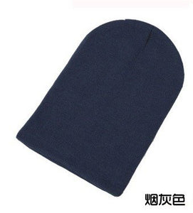 Winter Hats for Women Beanies Knitted Caps Girls Autumn Skullies Beanies Women's Warm Winter Hats Unisex Fashion Solid Cap