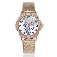 Load image into Gallery viewer, Women Fashion Leather Band Analog Quartz Round Wrist Watch Watches