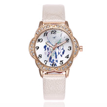 Load image into Gallery viewer, Women Fashion Leather Band Analog Quartz Round Wrist Watch Watches