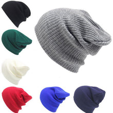 Load image into Gallery viewer, Men&#39;s Women Beanie Knit Ski Cap Hip-Hop Winter Warm Unisex Wool Hat