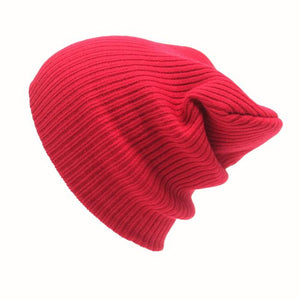 Men's Women Beanie Knit Ski Cap Hip-Hop Winter Warm Unisex Wool Hat