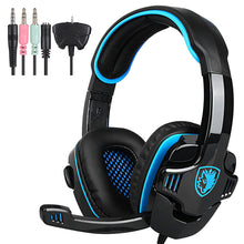 Load image into Gallery viewer, SADES SA-708GT 3.5mm Gaming Headphone