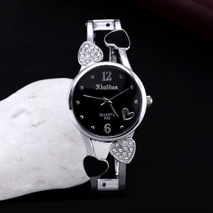 Fashion Full Steel Bracelet Watch Women'S Rhinestone Watches Ladies Watch