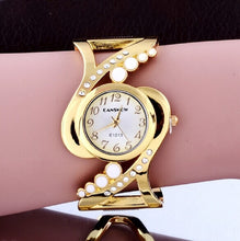 Load image into Gallery viewer, Luxury Gold Bracelet Watch Fashion Diamond Ladies Watch Women&#39;S Watches