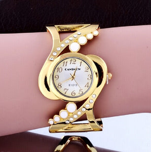 Luxury Gold Bracelet Watch Fashion Diamond Ladies Watch Women'S Watches