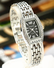 Load image into Gallery viewer, Silver Bracelet Women&#39;S Watches Luxury Rhinestone Ladies Watch Women Watches