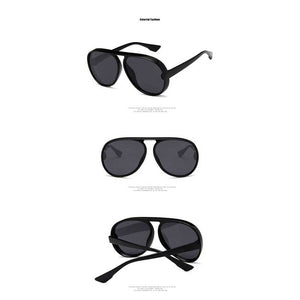 Sunglasses Men Retro Oversized Sun glasses Women Brand Designer 2018 Pilot Glasses Fashion Round Big Frame Eyewear UV400 Shades