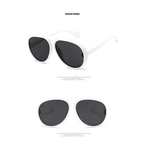 Sunglasses Men Retro Oversized Sun glasses Women Brand Designer 2018 Pilot Glasses Fashion Round Big Frame Eyewear UV400 Shades
