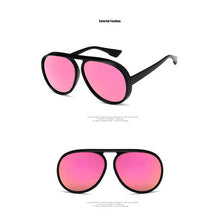 Load image into Gallery viewer, Sunglasses Men Retro Oversized Sun glasses Women Brand Designer 2018 Pilot Glasses Fashion Round Big Frame Eyewear UV400 Shades