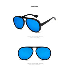 Load image into Gallery viewer, Sunglasses Men Retro Oversized Sun glasses Women Brand Designer 2018 Pilot Glasses Fashion Round Big Frame Eyewear UV400 Shades