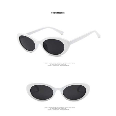 Designer Sunglasses Women 2018 High Quality Brand Vintage Oval Cat Eye Sunglasses Lady Small Frame Glasses Female Retro Eyewear