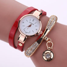 Load image into Gallery viewer, Punk Style Bracelet Watch Luxury Rhinestone Bangle Quartz Watch