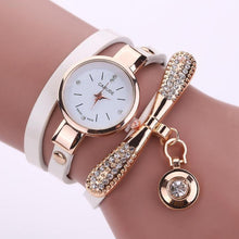 Load image into Gallery viewer, Punk Style Bracelet Watch Luxury Rhinestone Bangle Quartz Watch