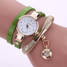 Load image into Gallery viewer, Punk Style Bracelet Watch Luxury Rhinestone Bangle Quartz Watch