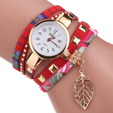 Duoya Classic Women Quartz Watch Lady Bracelet Wrist Quartz Dress Watches Wristwatch