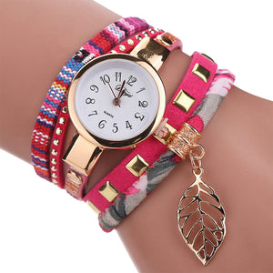 Duoya Classic Women Quartz Watch Lady Bracelet Wrist Quartz Dress Watches Wristwatch