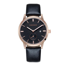 Load image into Gallery viewer, Fashion Casual Watch Men Watch Auto Date Men&#39;s Watch Leather Band Mens Watches