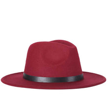 Load image into Gallery viewer, 2018 free shipping 2017 new Fashion men fedoras women&#39;s fashion jazz hat summer spring black woolen blend cap outdoor casual hat