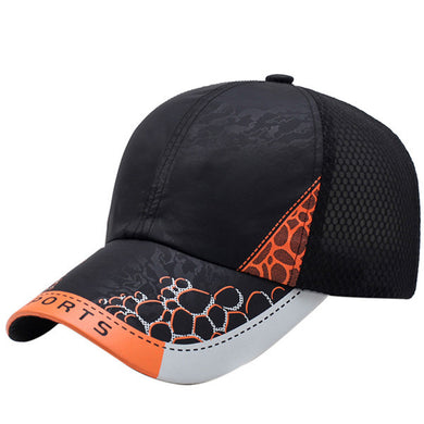 Summer Running Sport Tennis cap Baseball Visor Hat Mesh Peaked Cap Breathable Men Women Mesh Cap Baseball-Caps