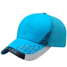 Load image into Gallery viewer, Summer Running Sport Tennis cap Baseball Visor Hat Mesh Peaked Cap Breathable Men Women Mesh Cap Baseball-Caps