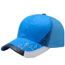 Load image into Gallery viewer, Summer Running Sport Tennis cap Baseball Visor Hat Mesh Peaked Cap Breathable Men Women Mesh Cap Baseball-Caps