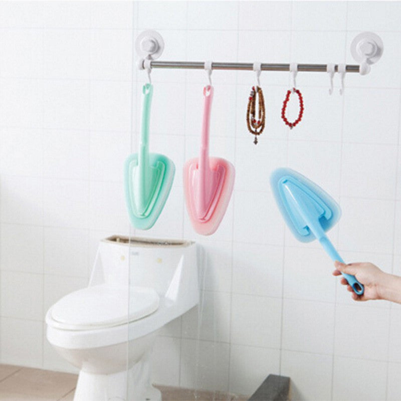 New Sponge Long Handle Cleaner Brush For Kitchen Toilet Bathroom Wash Cleaning