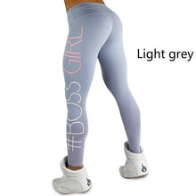 Load image into Gallery viewer, Women&#39;s Pants Boss Gril Tight Package Hip Printing Yoga  Leggings