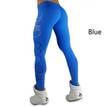 Load image into Gallery viewer, Women&#39;s Pants Boss Gril Tight Package Hip Printing Yoga  Leggings