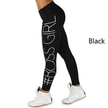 Load image into Gallery viewer, Women&#39;s Pants Boss Gril Tight Package Hip Printing Yoga  Leggings