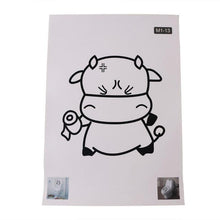 Load image into Gallery viewer, 20 Patterns Creative Cartoon WC Sticker Toliet Sticker Vinyl Wall Art