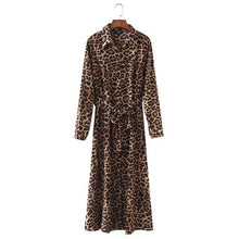 Load image into Gallery viewer, Leopard Print Dress