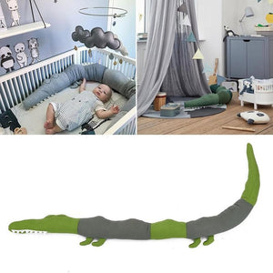 185cm Cotton Stuffed Animals Big Size Simulation Crocodile Plush Toy Baby Pillow For Children