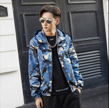 Load image into Gallery viewer, Men Fashion Camouflage Jacket 4 Color