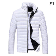 Load image into Gallery viewer, New Men&#39;s Winter Jacket Zipper Slim Outwear Coat Warm Outwear Men&#39;s Clothing