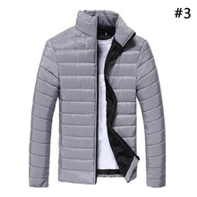 Load image into Gallery viewer, New Men&#39;s Winter Jacket Zipper Slim Outwear Coat Warm Outwear Men&#39;s Clothing