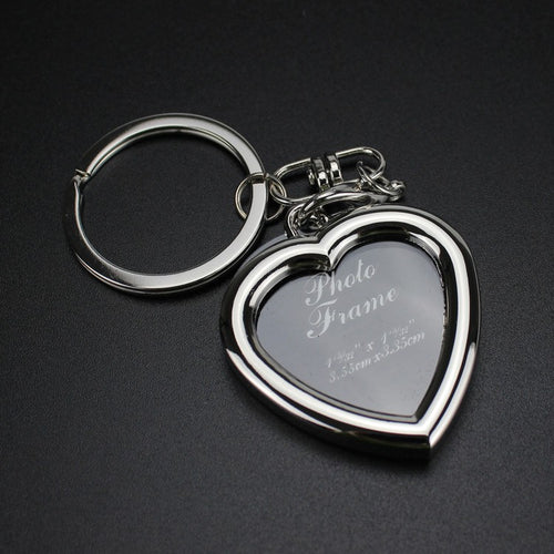 1pc Chic Transparent Clear Insert Photo Picture Frame Key Ring Chain Keychain Honey