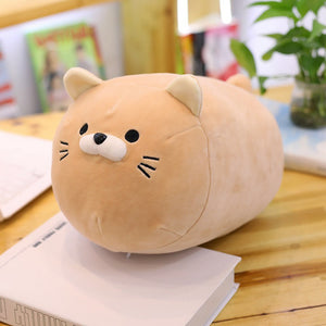 Anime kitten Inu Plush Stuffed Sofa Pillow Doll Cartoon Cute kitten Soft Toy