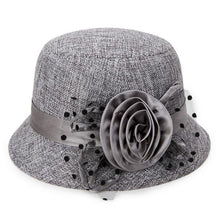 Load image into Gallery viewer, Women&#39;s Spring And Summer New Fashion Linen Sunshade Hat Ladies Sun Hat