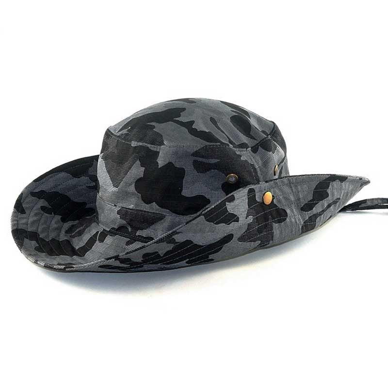 Outdoor Climbing Caps Visor Hat Jungle Camouflage Broadside Military Tactical Cap Men's Recreational Activities Bucket Hats Drop Shipping