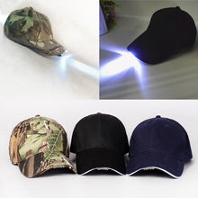 Load image into Gallery viewer, LED Outdoor Lighting Camping Night Fishing Cap Baseball Cap Light Cap